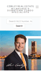 Mobile Screenshot of corleyrealestate.com